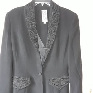 Zelda Black Dress Jacket